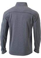 Columbia Oklahoma State Cowboys Mens Grey Shotgun Long Sleeve Qtr Zip Pullover
