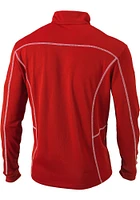 Columbia SMU Mustangs Mens Shotgun Long Sleeve Qtr Zip Pullover