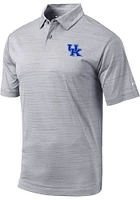 Columbia Kentucky Wildcats Mens Shotgun Short Sleeve Polo
