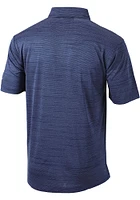 Columbia St Louis City SC Mens Navy Blue Set Short Sleeve Polo