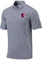 Columbia St Louis City SC Mens Navy Blue Club Invite Short Sleeve Polo