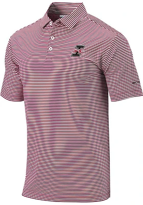 Columbia Indianapolis Greyhounds Mens Red Club Invite Short Sleeve Polo