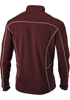 Columbia Eastern Kentucky Colonels Mens Maroon Shotgun Long Sleeve Qtr Zip Pullover