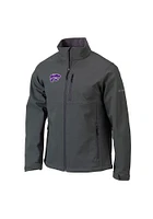Mens K-State Wildcats Columbia Ascender II Heavyweight Jacket - Charcoal