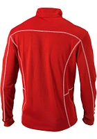 Columbia St Louis Cardinals Mens Shotgun Long Sleeve Qtr Zip Pullover