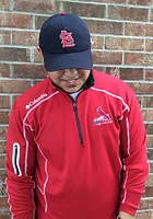 Columbia St Louis Cardinals Mens Shotgun Long Sleeve Qtr Zip Pullover