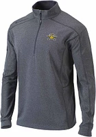 Columbia Northern Kentucky Norse Mens Grey Shotgun Long Sleeve Qtr Zip Pullover