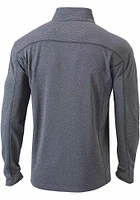 Columbia Northern Kentucky Norse Mens Grey Shotgun Long Sleeve Qtr Zip Pullover