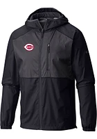 Columbia Cincinnati Reds Mens Black Flash Forward Light Weight Jacket