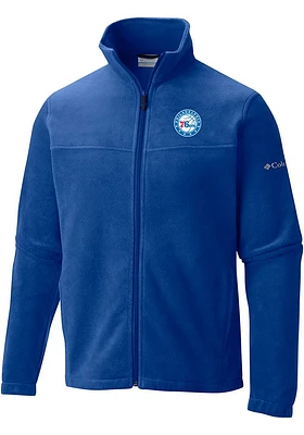 Columbia Philadelphia 76ers Mens Blue Flanker Medium Weight Jacket