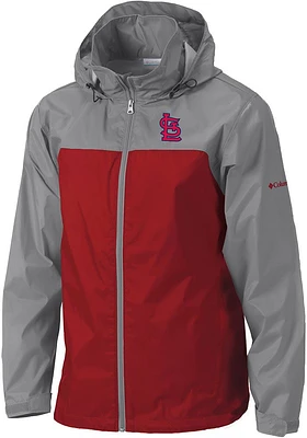 Columbia St Louis Cardinals Mens Red Glennaker Lake Light Weight Jacket