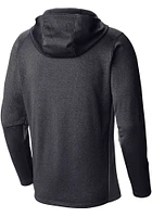 Columbia Pittsburgh Pirates Mens Black Jackson Creek Long Sleeve Zip