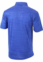 Columbia Dallas Mavericks Mens Blue Set Short Sleeve Polo