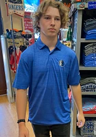 Columbia Dallas Mavericks Mens Blue Set Short Sleeve Polo