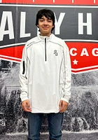 Columbia Chicago White Sox Mens Omni-Wick Shotgun Long Sleeve Qtr Zip Pullover