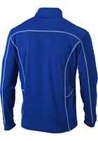 Columbia Los Angeles Dodgers Mens Blue Omni-Wick Shotgun Long Sleeve Qtr Zip Pullover
