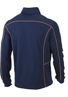 Columbia Virginia Cavaliers Mens Navy Blue Shotgun Long Sleeve Qtr Zip Pullover