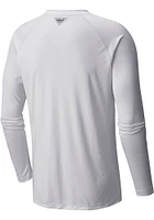 Columbia Philadelphia Union White TERMINAL TACKLE Long Sleeve T-Shirt