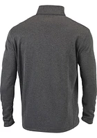 Columbia Sporting Kansas City Mens Charcoal Explorer Long Sleeve Qtr Zip Pullover