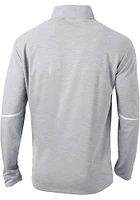 Columbia FC Cincinnati Mens Grey Scorecard Long Sleeve Qtr Zip Pullover