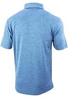Columbia Texas Rangers Mens Light Blue Set II Short Sleeve Polo
