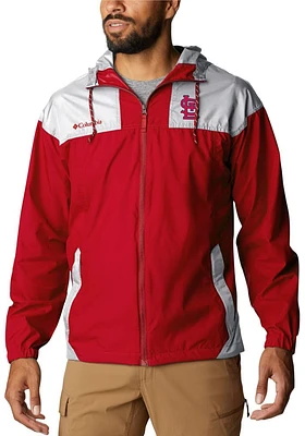 Columbia St Louis Cardinals Mens Red Flash Challenger Light Weight Jacket