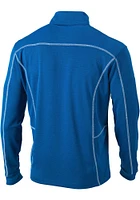 Columbia Oklahoma City Thunder Mens Blue Shotgun Long Sleeve Qtr Zip Pullover