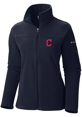 Columbia Cleveland Guardians Womens Navy Blue Give and Go Light Weight Jacket