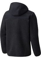 Mens Pitt Panthers Columbia Moutainside Heavyweight Jacket - Black