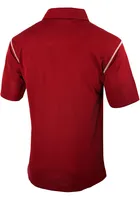 Columbia Cincinnati Reds Mens Red Heat Seal Omni-Wick Shotgun Short Sleeve Polo