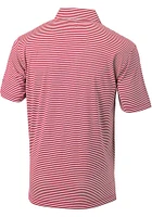 Columbia St Louis Cardinals Mens Red Club Invite Short Sleeve Polo