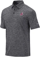 Columbia Texas A&M Aggies Mens Final Round Polo Short Sleeve