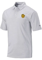 Columbia Missouri Tigers Mens Grey Club Invite Short Sleeve Polo
