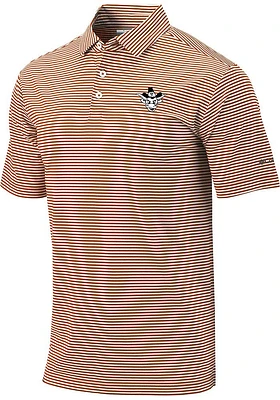 Columbia Texas Longhorns Mens Burnt Orange Club Invite Short Sleeve Polo