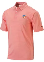 Columbia FC Cincinnati Mens Orange Invite Stripe Short Sleeve Polo