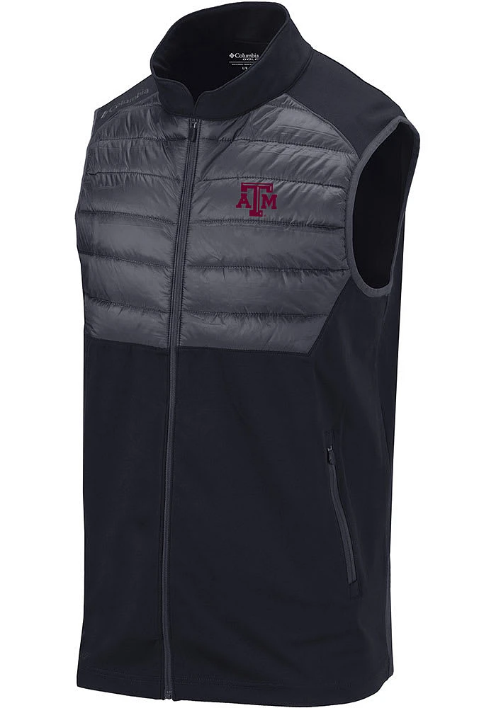 Columbia Texas A&M Aggies Mens Black the Element Sleeveless Jacket