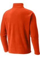 Columbia FC Cincinnati Mens Orange Fast Trek Long Sleeve 1/4 Zip Pullover