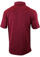 Columbia Arkansas Razorbacks Mens Red Set II Short Sleeve Polo