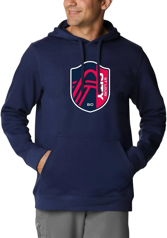 Columbia St Louis City SC Mens Navy Blue PFG Hood