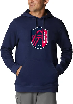 Columbia St Louis City SC Mens Navy Blue PFG Hood