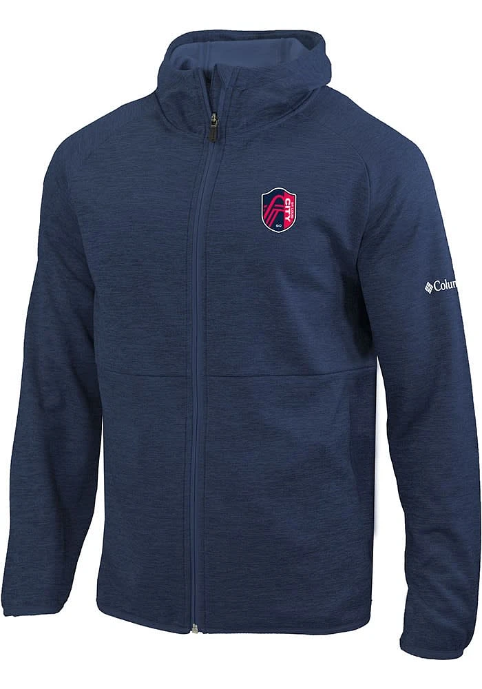 Columbia St Louis City SC Mens Navy Blue Its Time Medium Weight Jacket