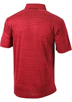 Columbia Cleveland Guardians Mens Red Set Short Sleeve Polo