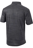 Columbia Pittsburgh Pirates Mens Black Set Short Sleeve Polo