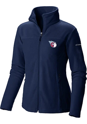 Columbia Cleveland Guardians Womens Navy Blue Give and Go II Medium Weight Jacket