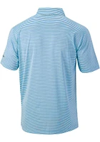Columbia Oklahoma City Thunder Mens Blue Club Invite Short Sleeve Polo