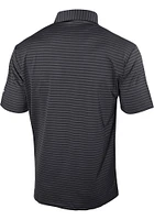 Columbia Cleveland Cavaliers Mens Black Smooth Role Short Sleeve Polo