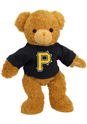 Pittsburgh Pirates 9 inch Jersey Bear Plush - Brown