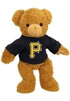 Pittsburgh Pirates 9 inch Jersey Bear Plush - Brown