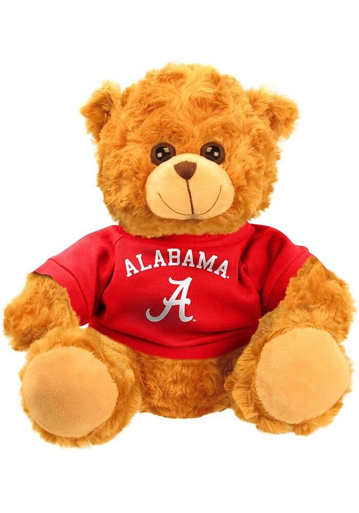 Alabama Crimson Tide 9 inch Jersey Bear Plush - Brown