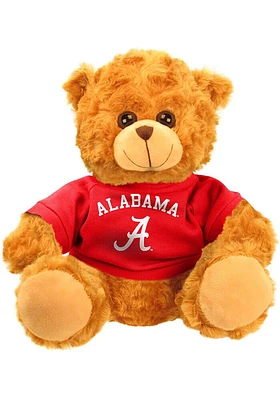 Alabama Crimson Tide 9 inch Jersey Bear Plush - Brown